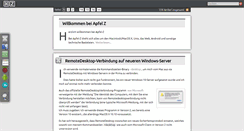 Desktop Screenshot of apfel-z.net